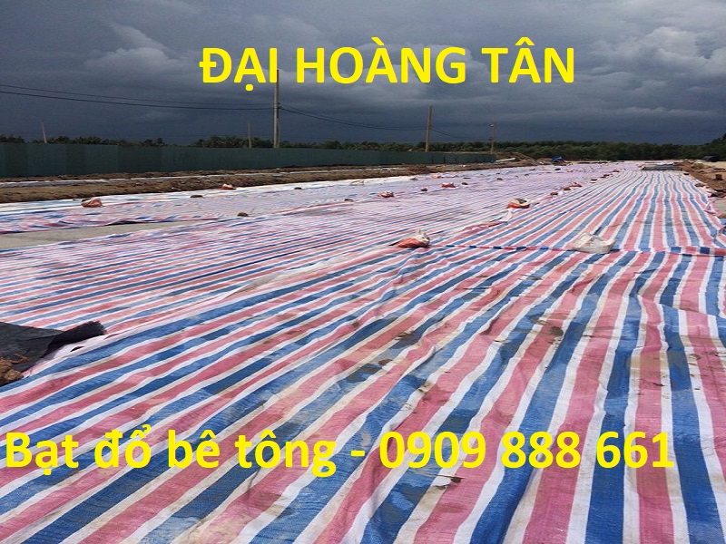 bạt đổ bê tông 4 bạt đổ bê tông
